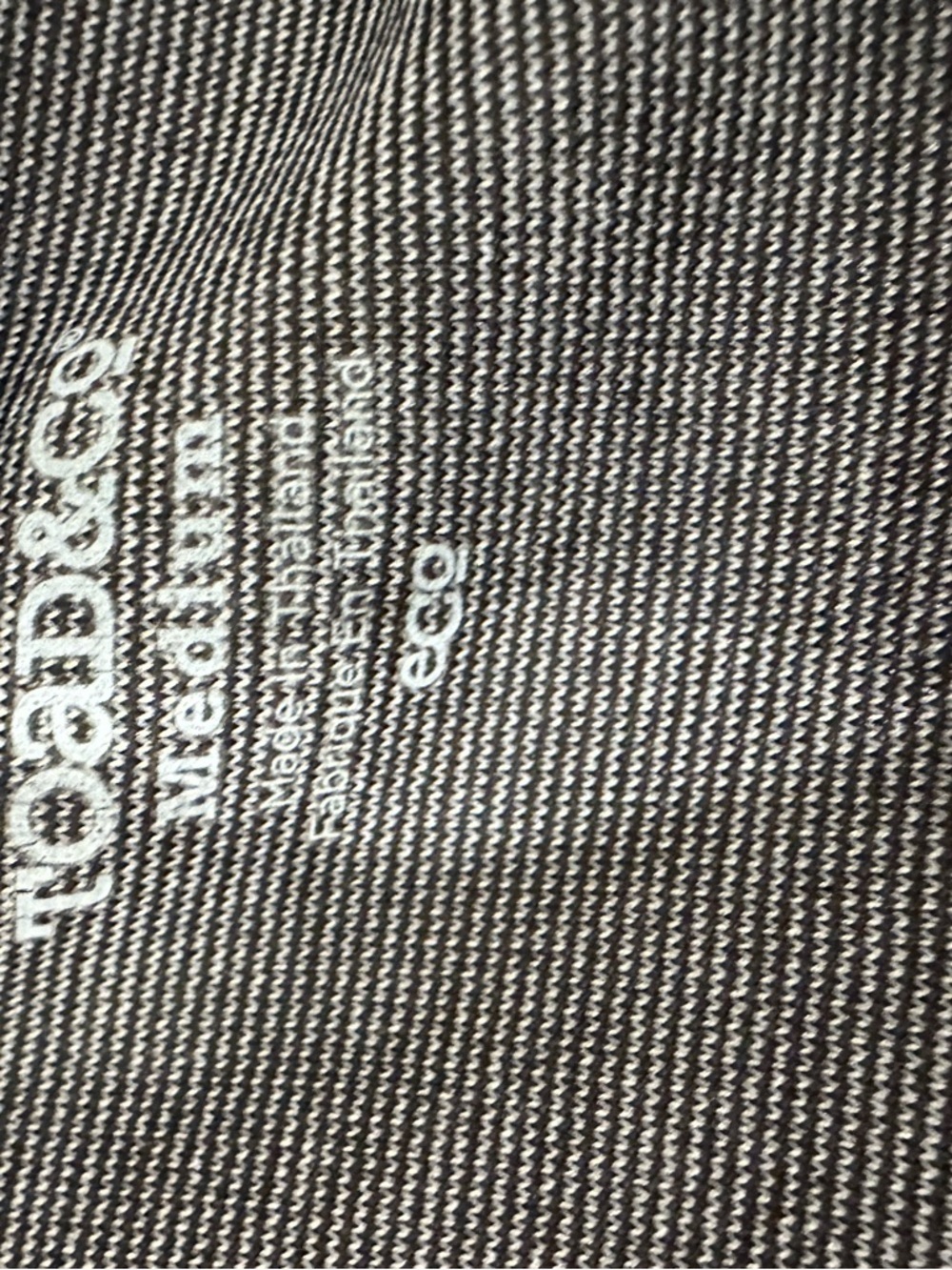 Toad&Co Taupe Brownish Gray 3/4 Sleeve Shift Dress - Medium - EUC - Picture 6 of 7